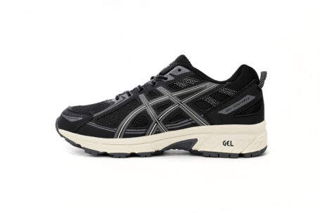 (WMNS) ASICS Gel-Venture 6 'Black Grey' 1012B359-003 - Image 2