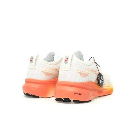 (WMNS) ASICS Gel-Kayano 31 Wide Sneakers 'White Orange' 1012B670-100 - Image 2