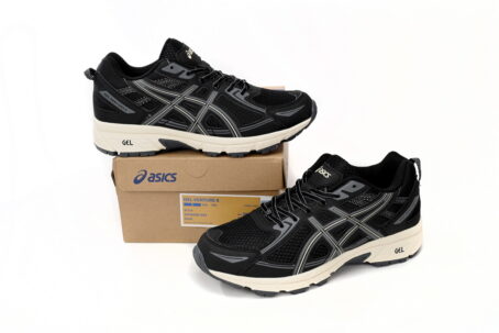 (WMNS) ASICS Gel-Venture 6 'Black Grey' 1012B359-003