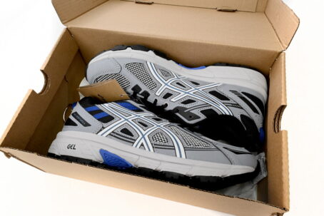 asics gel venture 6 "grey/blue" - Image 3