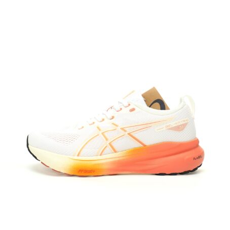 (WMNS) ASICS Gel-Kayano 31 Wide Sneakers 'White Orange' 1012B670-100 - Image 3